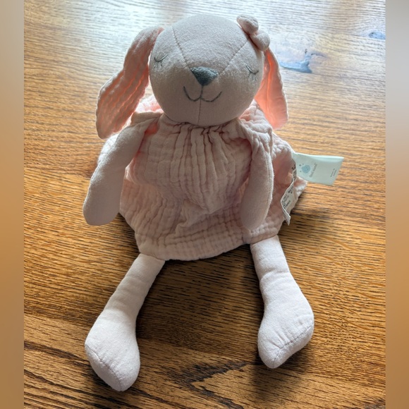 Cloud Island by Target Soft Pink Bunny Rabbit Muslin lovey lovie security - Picture 14 of 15